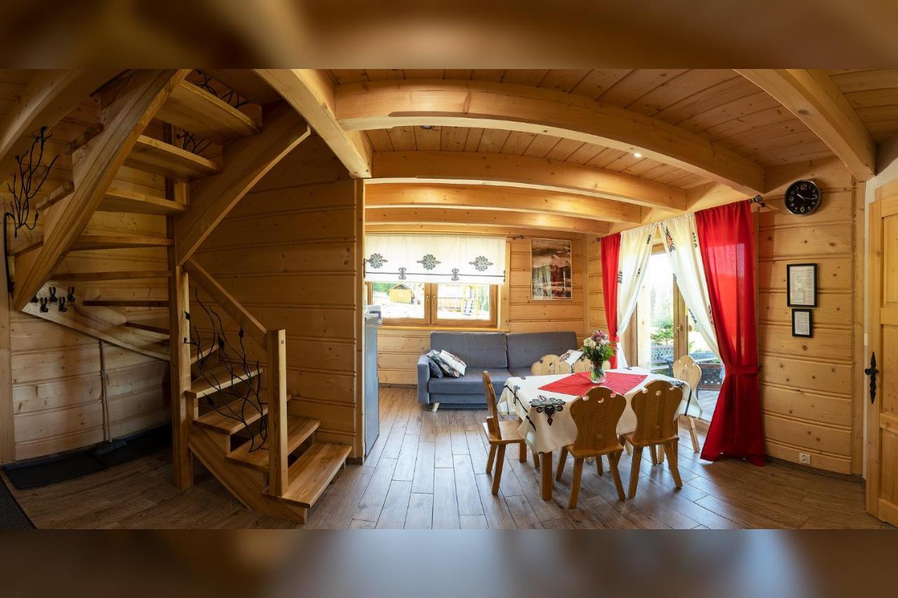 Witowianskie Domki Z Kominkiem, Jacuzzi I Sauna Dzianisz Экстерьер фото