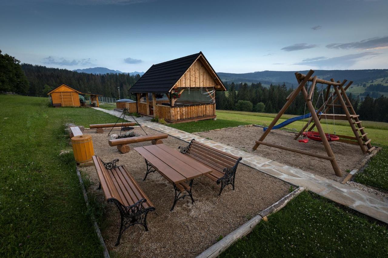 Witowianskie Domki Z Kominkiem, Jacuzzi I Sauna Dzianisz Экстерьер фото