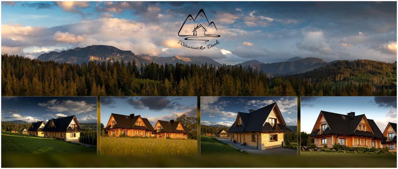 Witowianskie Domki Z Kominkiem, Jacuzzi I Sauna Dzianisz Экстерьер фото