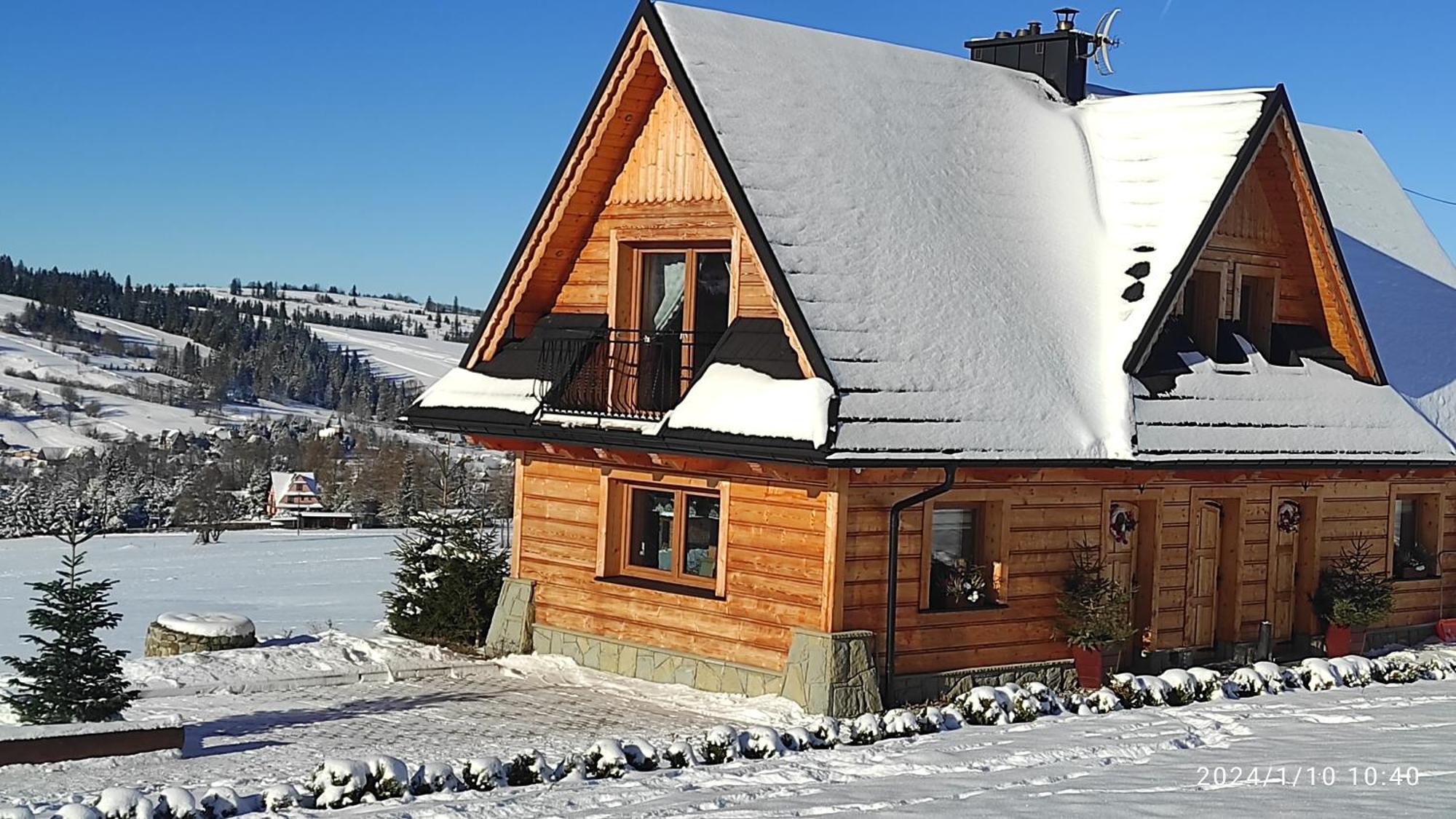 Witowianskie Domki Z Kominkiem, Jacuzzi I Sauna Dzianisz Экстерьер фото