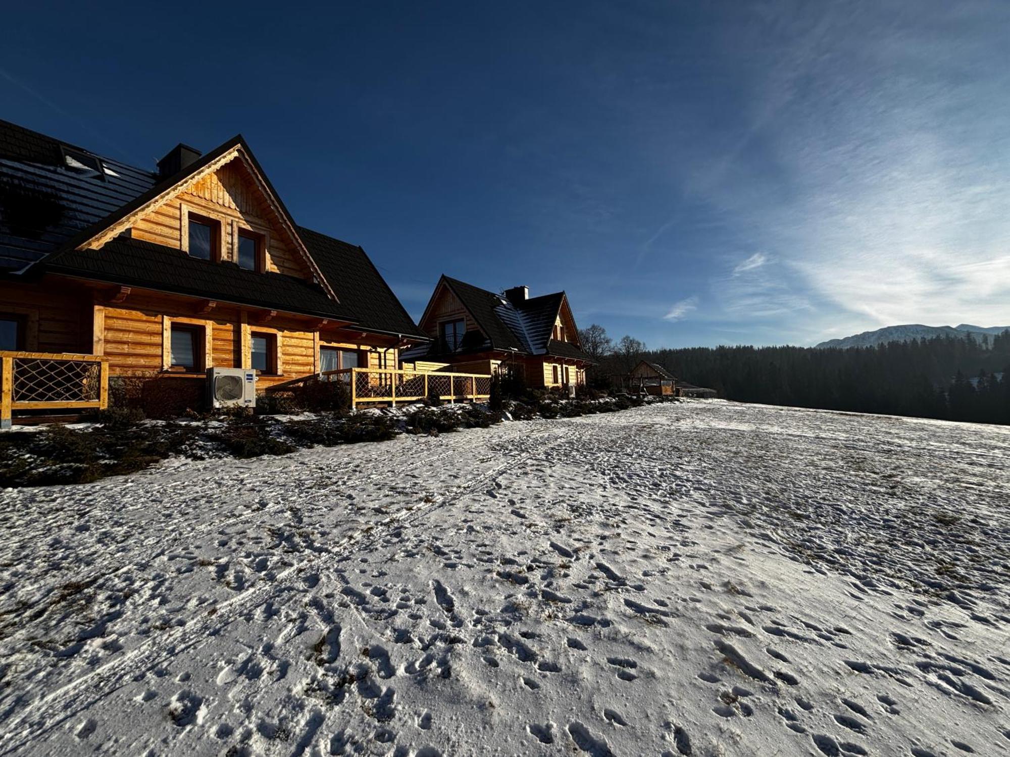 Witowianskie Domki Z Kominkiem, Jacuzzi I Sauna Dzianisz Экстерьер фото
