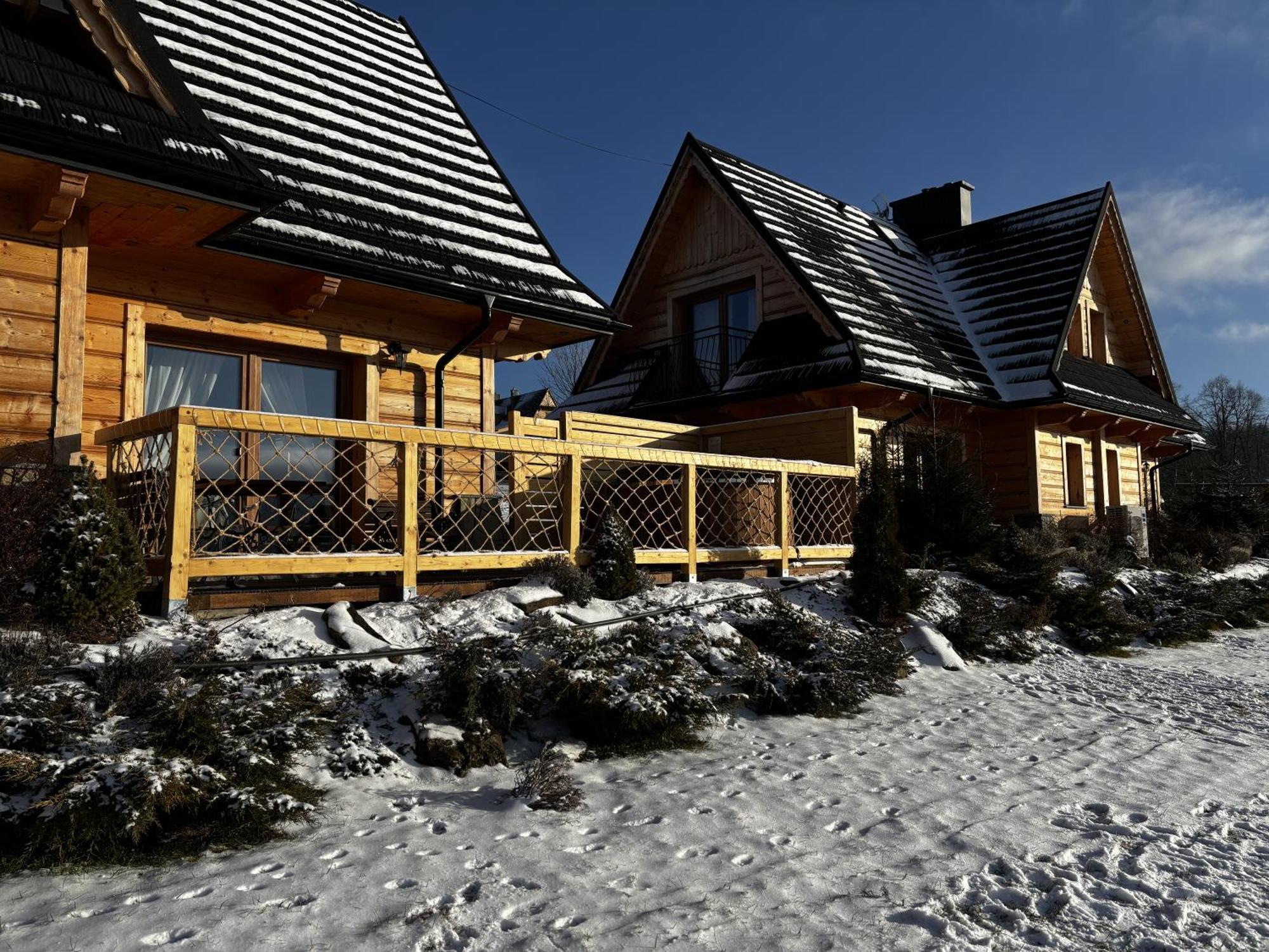 Witowianskie Domki Z Kominkiem, Jacuzzi I Sauna Dzianisz Экстерьер фото