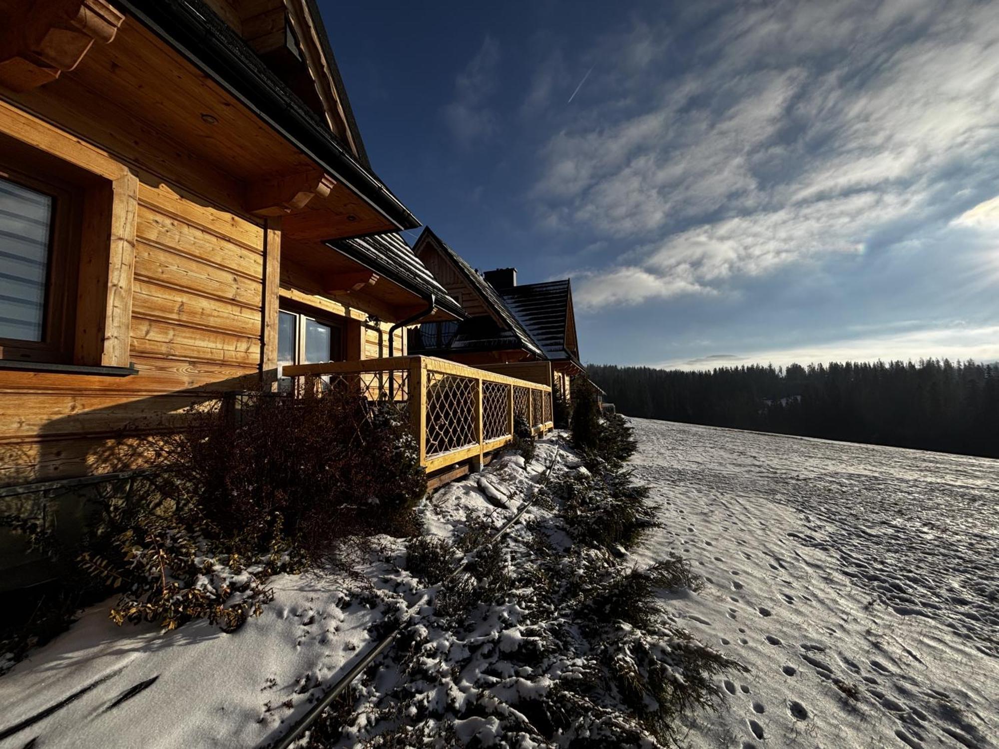 Witowianskie Domki Z Kominkiem, Jacuzzi I Sauna Dzianisz Экстерьер фото